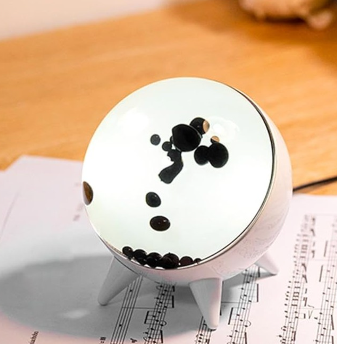 Magnetic Rhythm Ferrofluid Sound Visualizer & Dancing Speaker Lamp